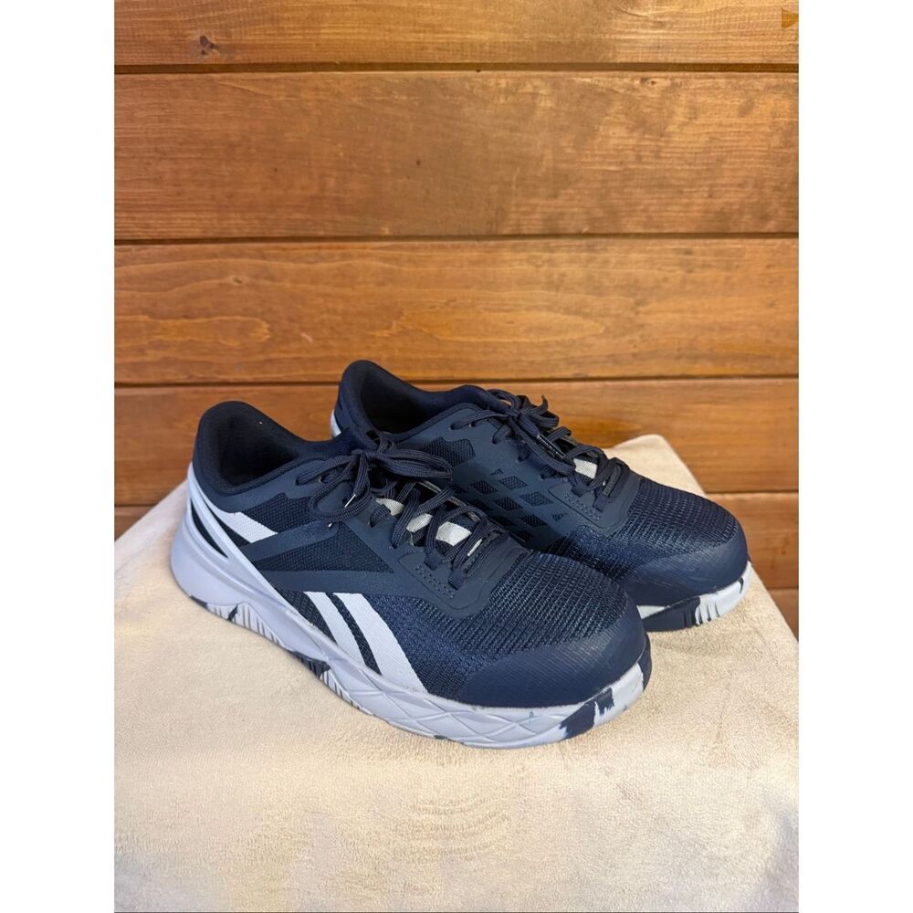 Reebok Mens Work Nanoflex TR athletic work shoes composite toe Sz 7.5